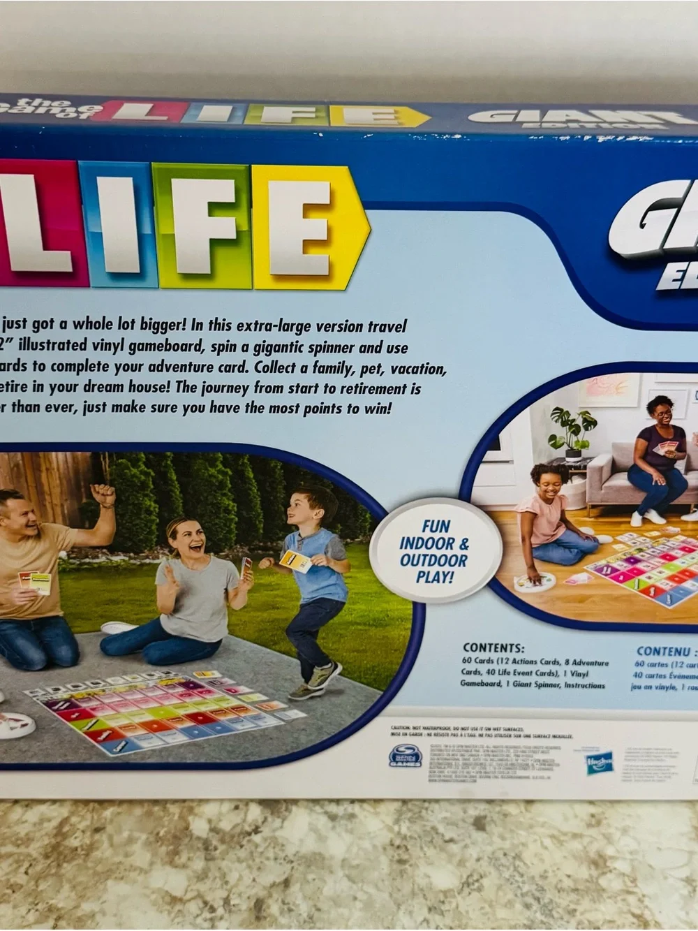 Hasbro Game of Life Spinner Wheel in Pink Yellow Blue Purple White NWT